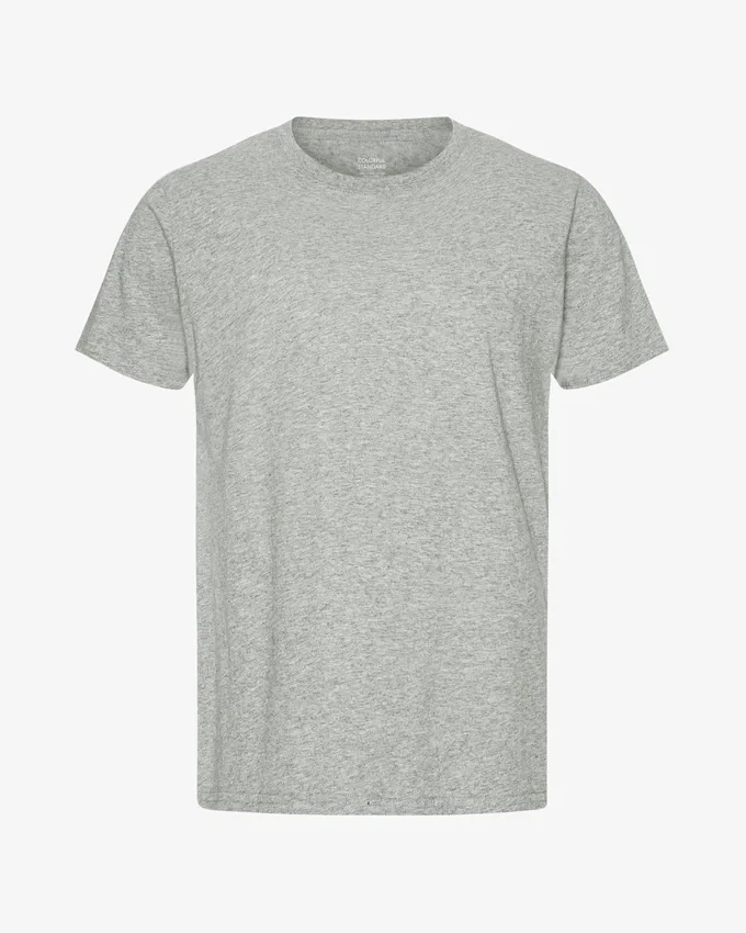 Classic Organic Tee – melerad grå