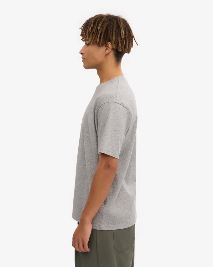 Classic Organic Tee – melerad grå