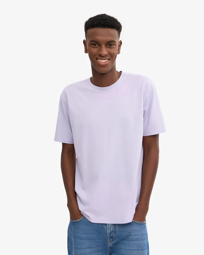 Classic Organic Tee – mjuk lavendel