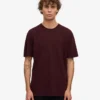 Classic Organic Tee – Oxblood Red