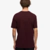 Classic Organic Tee – Oxblood Red