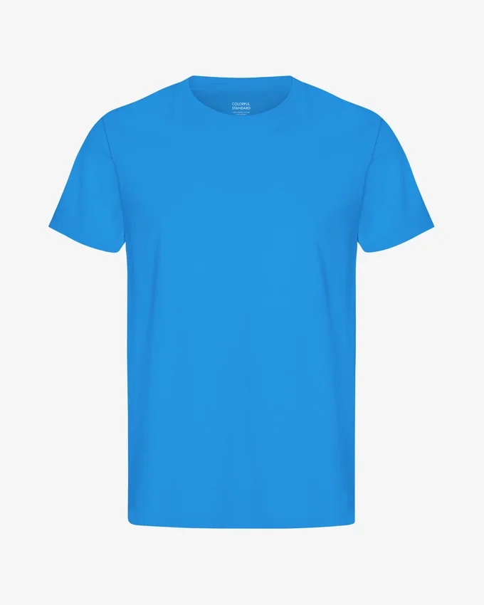 Classic Organic Tee – Pacific Blue
