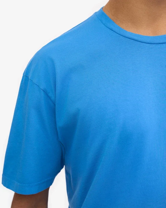 Classic Organic Tee – Pacific Blue