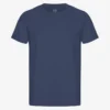 Classic Organic Tee – petrolblå