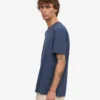 Classic Organic Tee – petrolblå