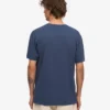 Classic Organic Tee – petrolblå
