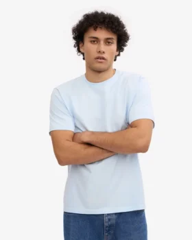 Classic Organic Tee – Polar Blue