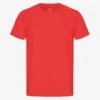 Classic Organic Tee – röd mandarin