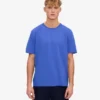 Classic Organic Tee – safirblå