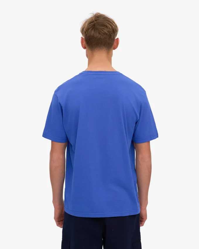 Classic Organic Tee – safirblå