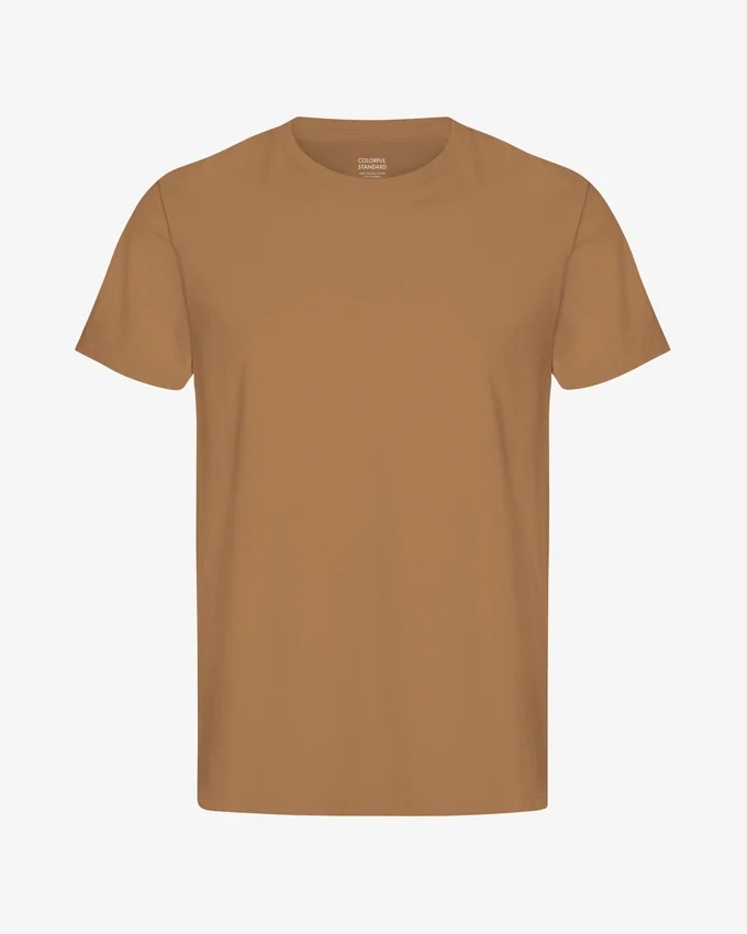 Classic Organic Tee – Sahara-kamel