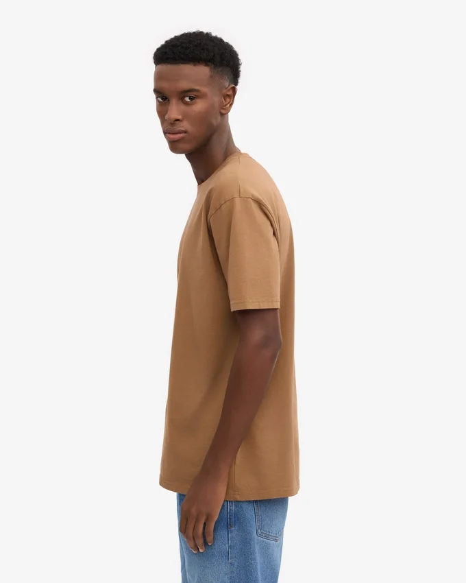 Classic Organic Tee – Sahara-kamel