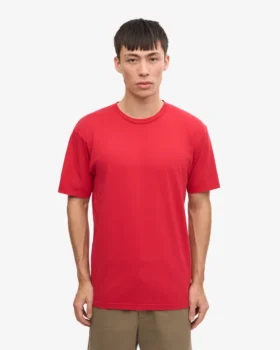 Classic Organic Tee – Scarlet Red