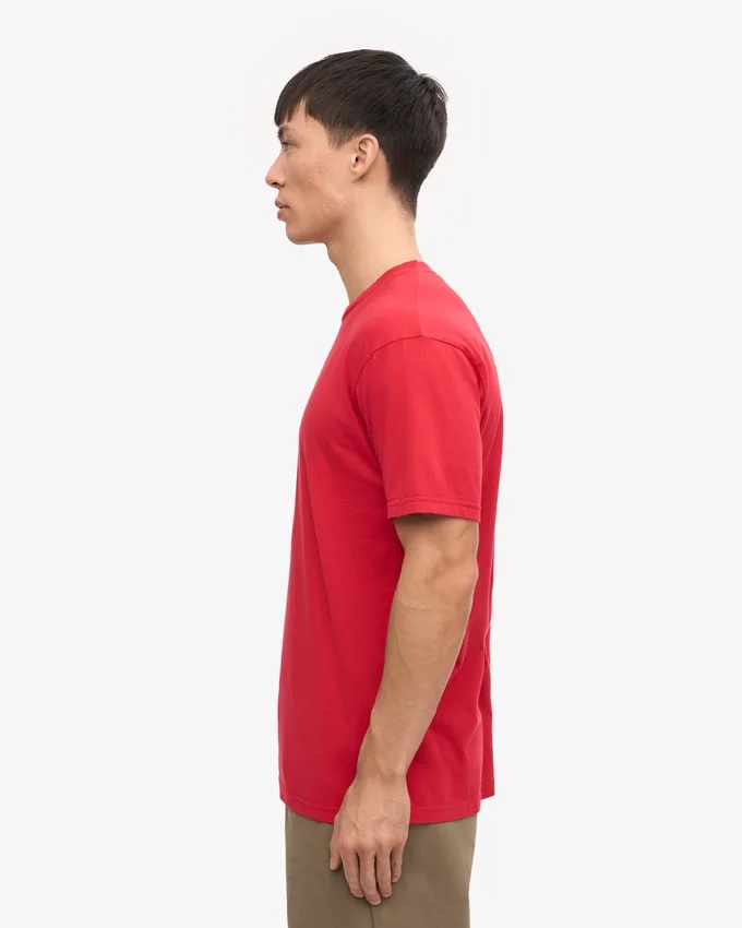 Classic Organic Tee – Scarlet Red