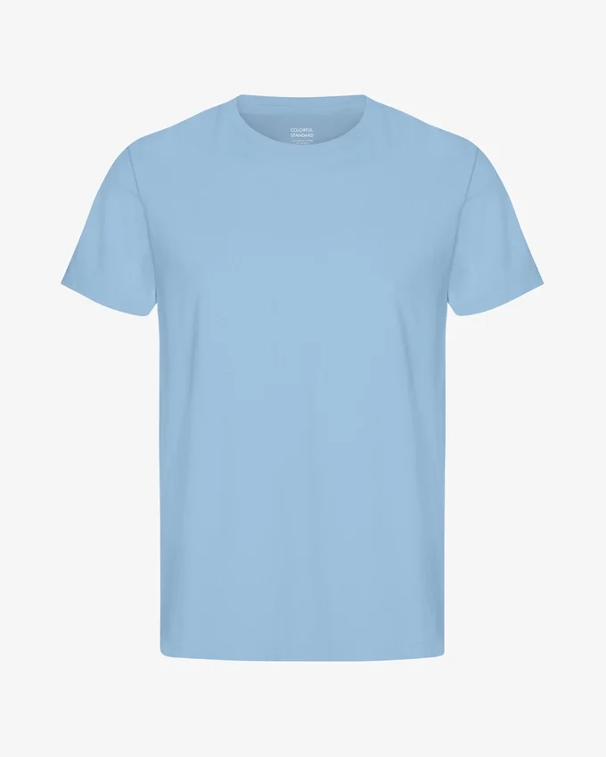 Classic Organic Tee – Seaside Blue