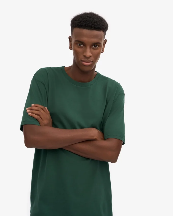 Classic Organic Tee – smaragdgrön