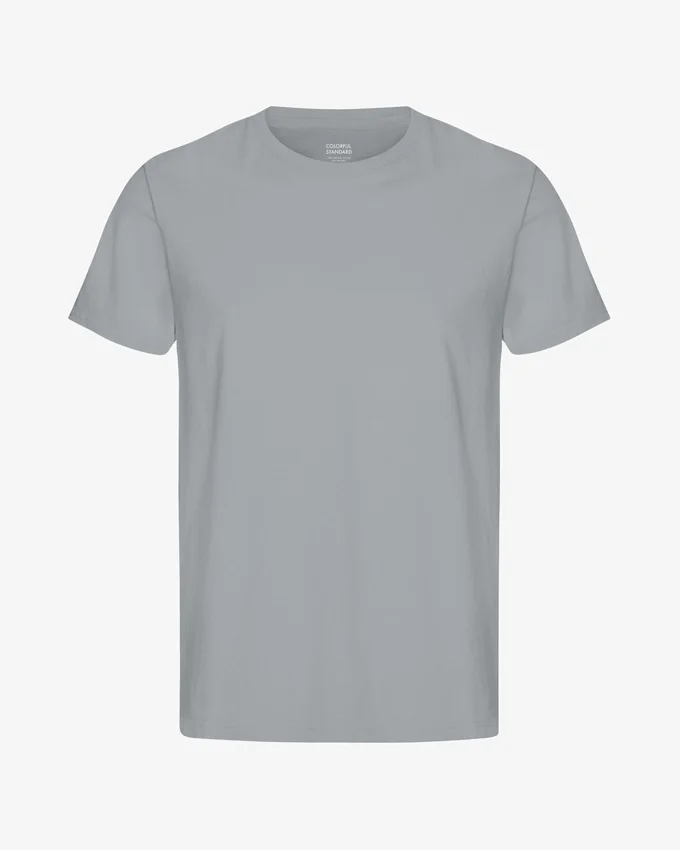 Classic Organic Tee – stålblå