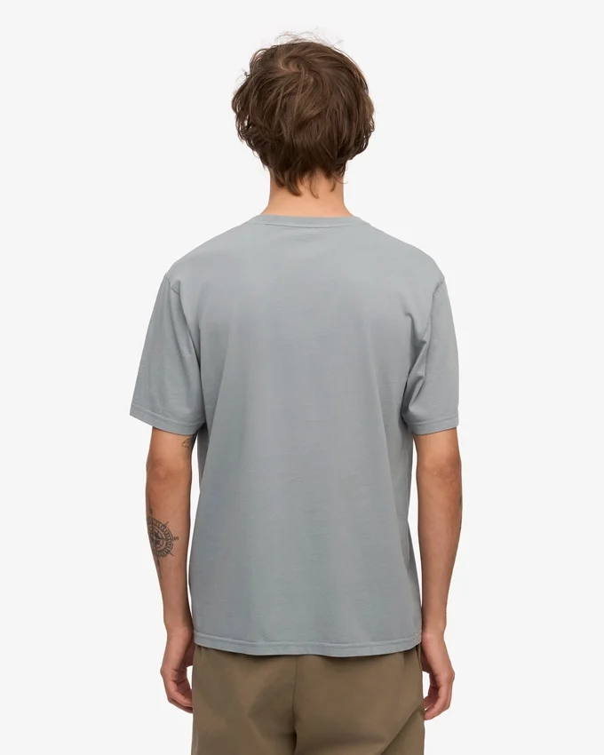 Classic Organic Tee – stålblå