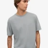 Classic Organic Tee – stålblå