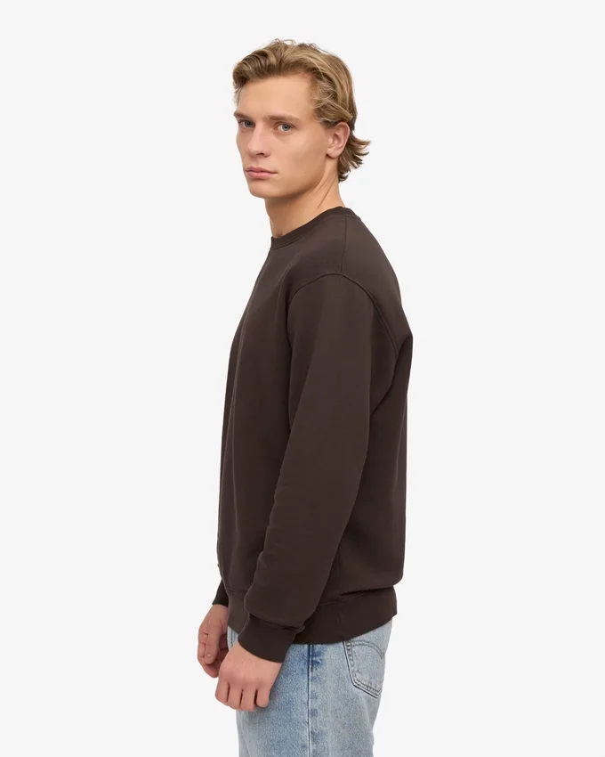 Classic Organic tröja – kaffebrun