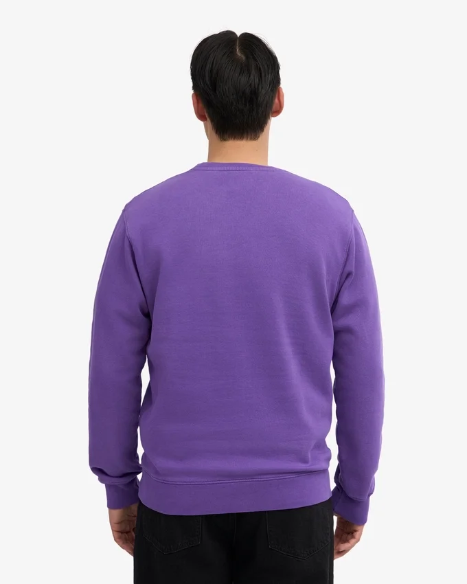Classic Organic tröja med rund hals – ultraviolett