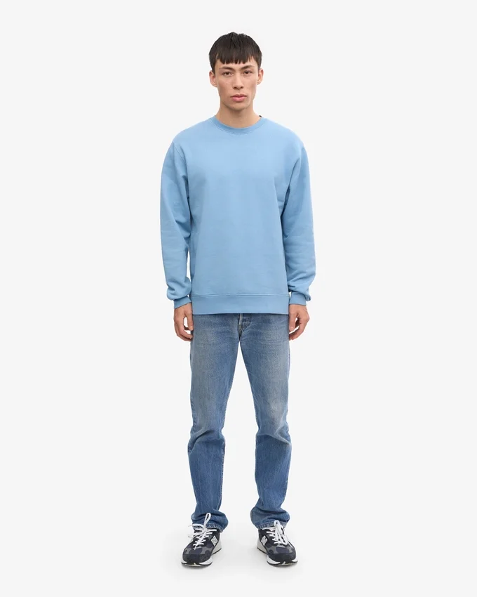 Classic Organic tröja – Seaside Blue