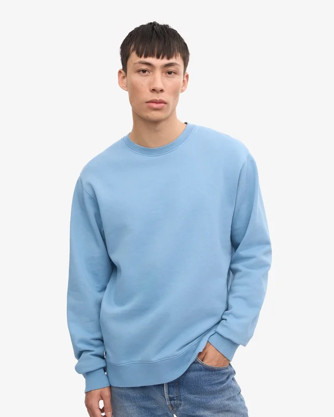 Classic Organic tröja – Seaside Blue