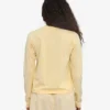 Dams ekologiska T-shirt med lång ärm – Soft Yellow