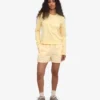 Dams ekologiska T-shirt med lång ärm – Soft Yellow