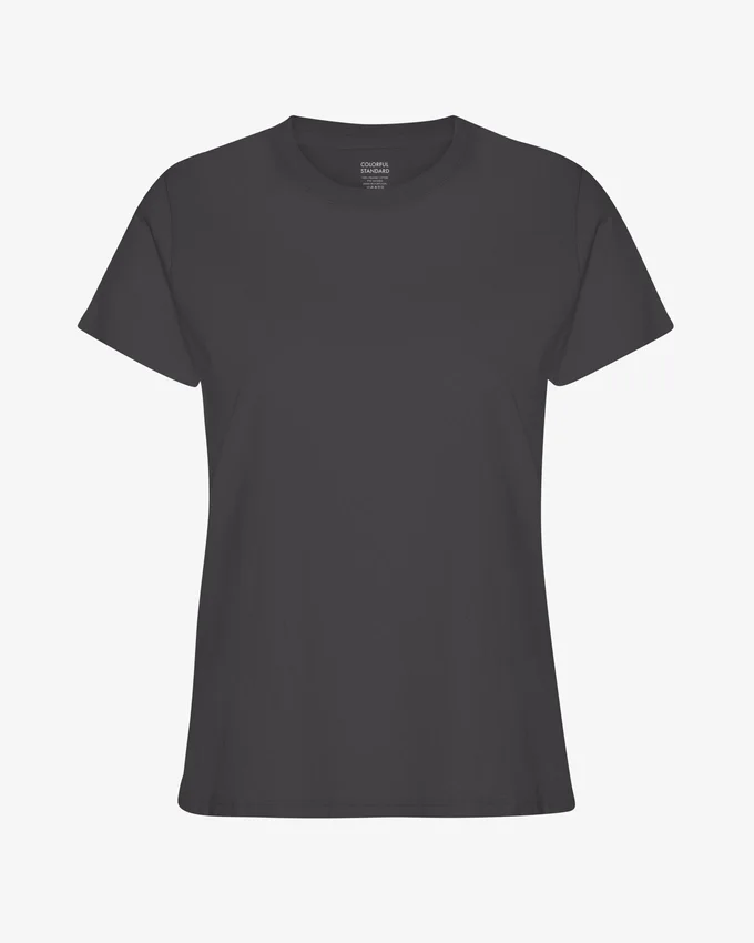 Dams Light Organic Tee – lavagrå