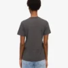 Dams Light Organic Tee – lavagrå