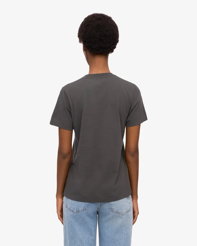 Dams Light Organic Tee – lavagrå