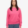 Damtröja Classic Organic Crew – Bubblegumrosa