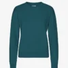 Damtröja Classic Organic Crew – havsgrön