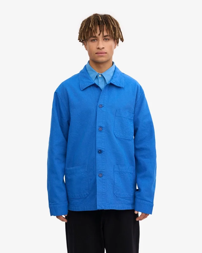 Ekologisk arbetsjacka – Pacific Blue