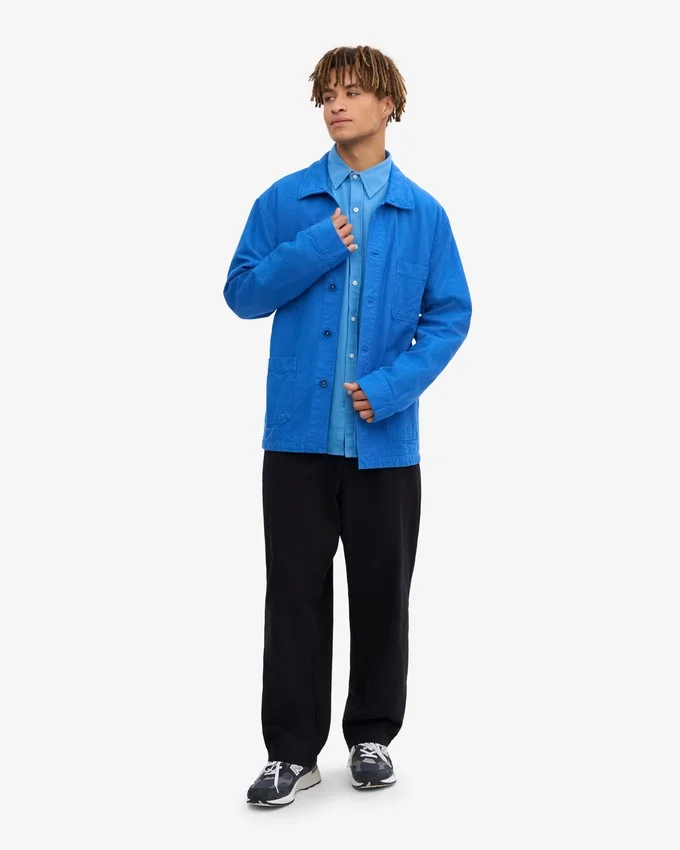 Ekologisk arbetsjacka – Pacific Blue