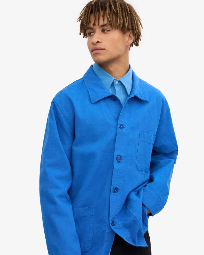 Ekologisk arbetsjacka – Pacific Blue