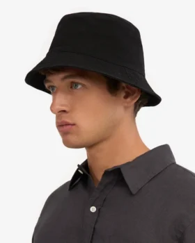 Ekologisk bomullshatt – Deep Black