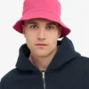 Ekologisk bomullshatt i Bubblegum Pink