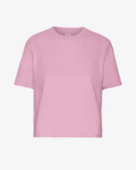Ekologisk boxig kort T-shirt – Cherry Blossom