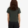 Ekologisk boxig kort T-shirt – Midnight Forest