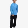 Ekologisk flanellskjorta – Pacific Blue