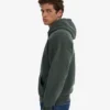 Ekologisk oversized-hoodie med dragkedja – Midnight Forest