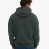 Ekologisk oversized-hoodie med dragkedja – Midnight Forest