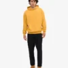 Ekologisk oversized-huva – bränd gul