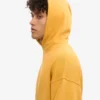 Ekologisk oversized-huva – bränd gul