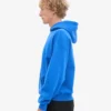 Ekologisk oversized-huva – safirblå