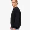 Ekologisk oversized-tröja – djupsvart