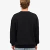 Ekologisk oversized-tröja – djupsvart