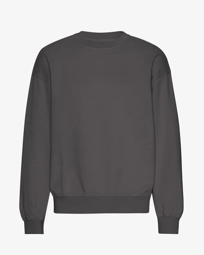 Ekologisk oversized-tröja – lavagrå